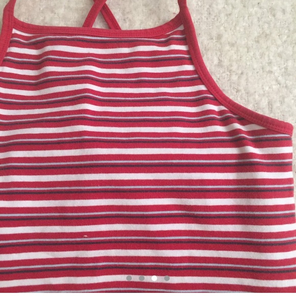 🍒 Vintage A&F Striped Halter XS - Picture 3 of 5